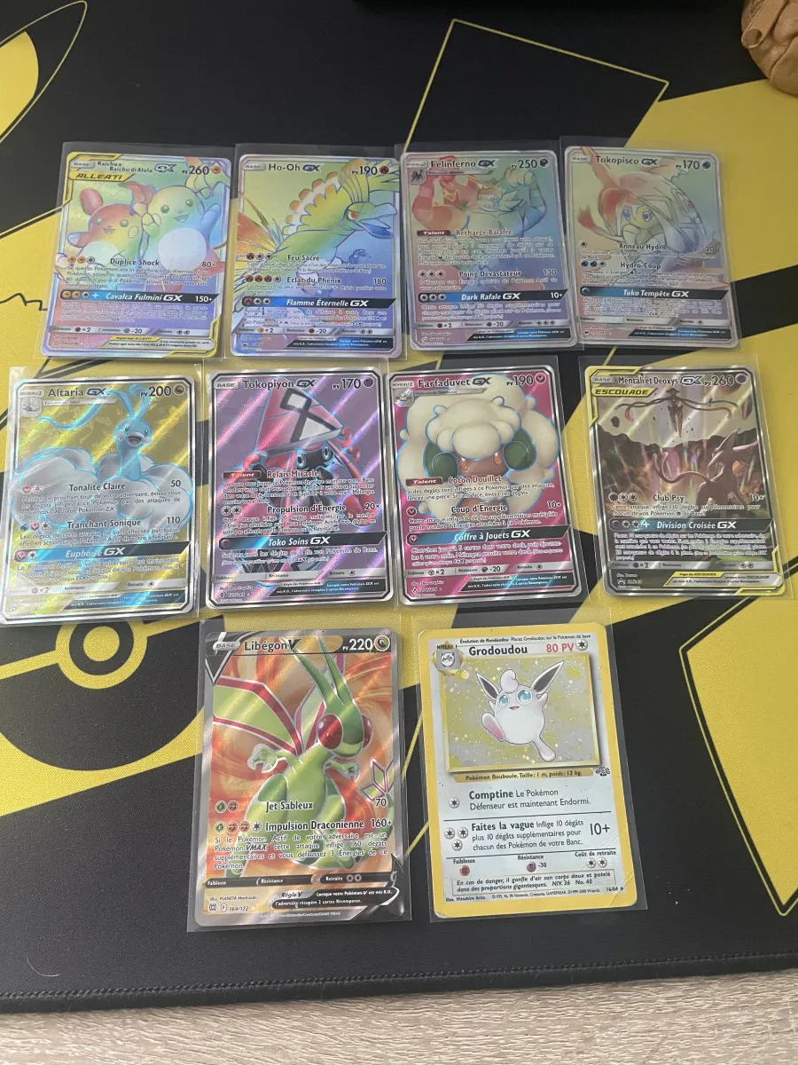 Lot de cartes Pokémon