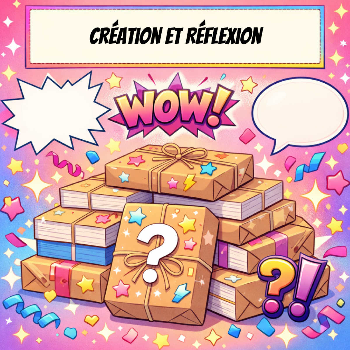 Paquet Mystère Manga – Création et Réflexion