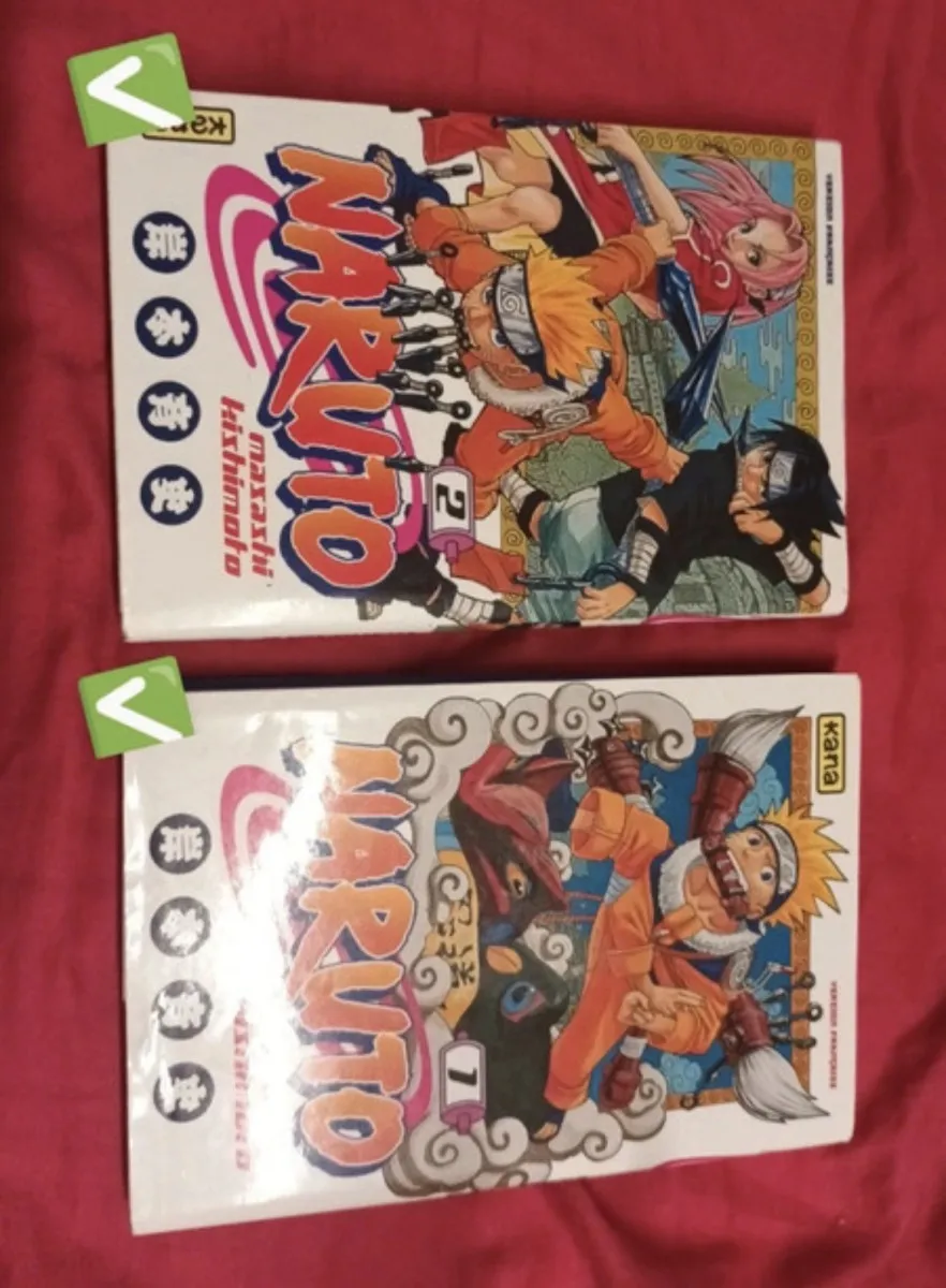 Tome 1 et 2 de Naruto