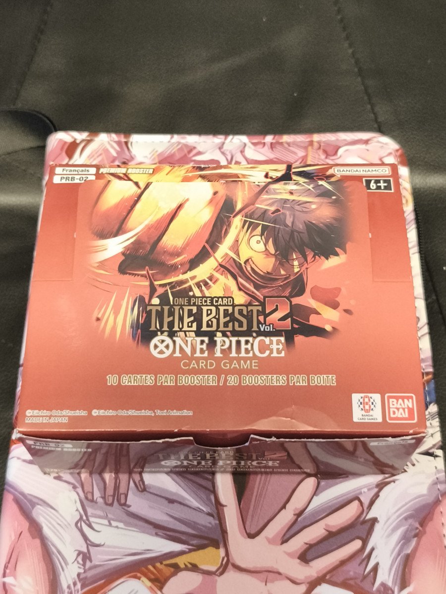 Lot de cartes one piece, édition prb-02