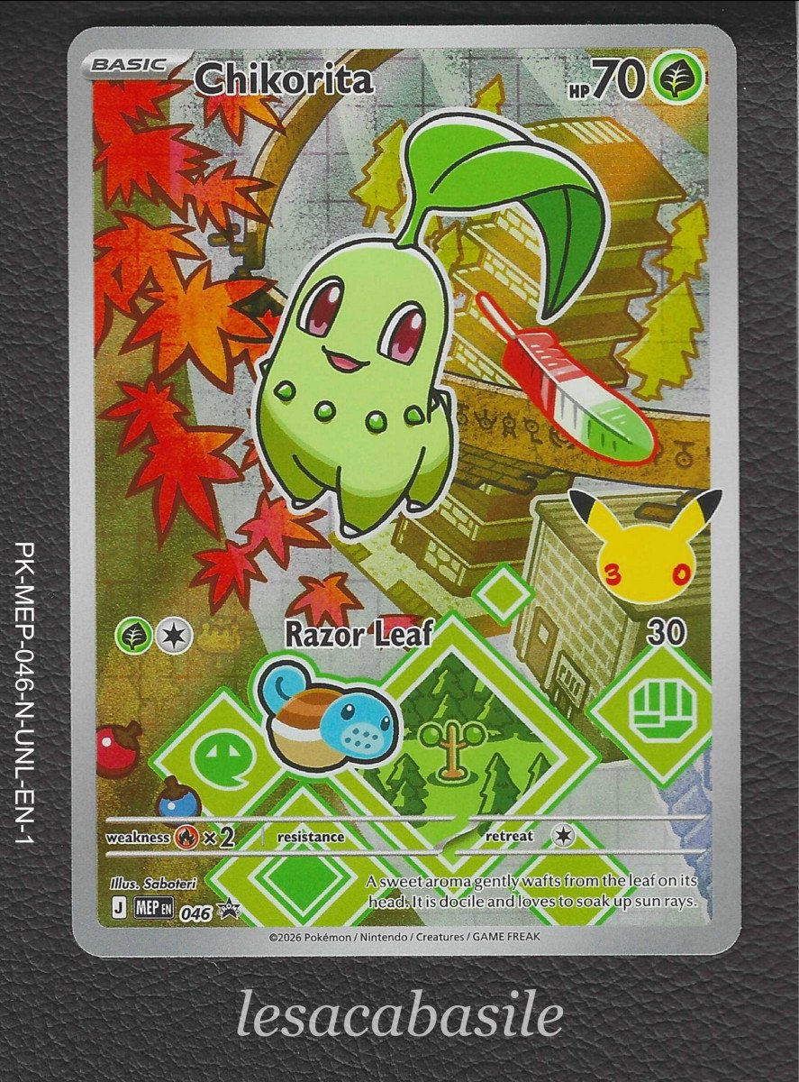 Chikorita MEP 046 - EN - Promos Méga-Evolution