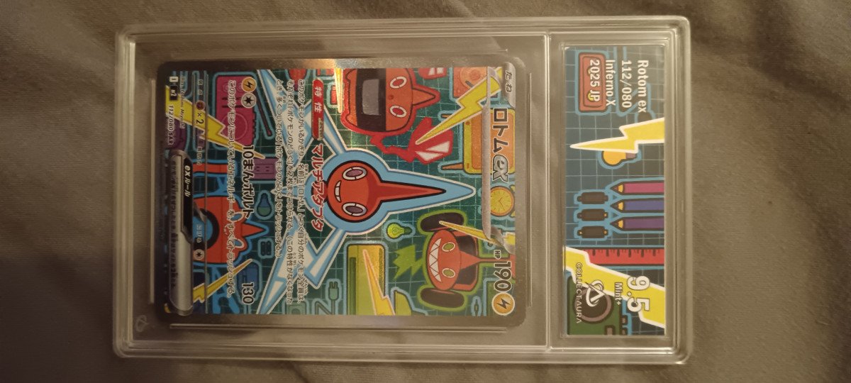 Carte gradée pokemon jap