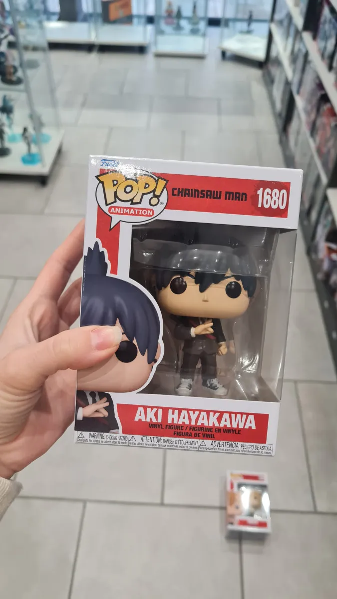 Figurine pop aki hayakawa chainsaw man