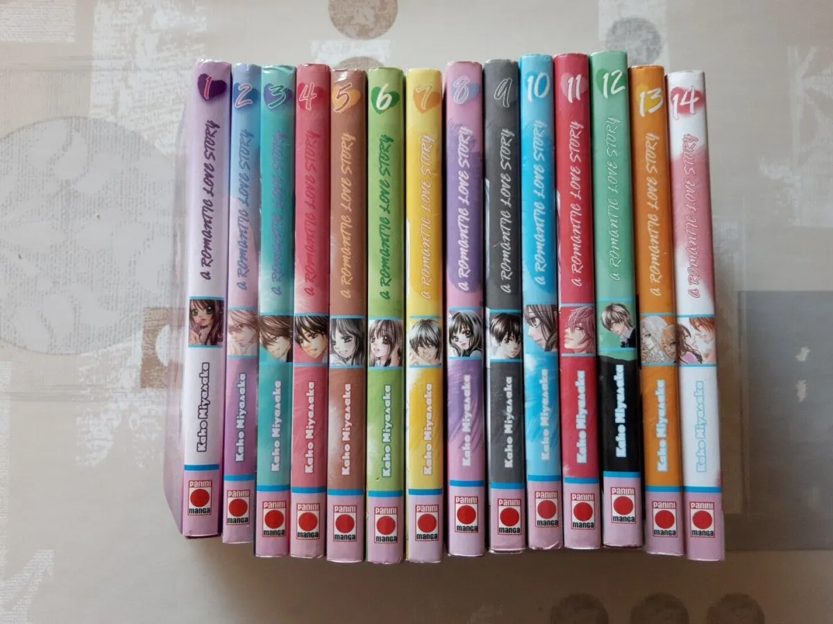 A Romantic Love Story Scan Vf Ddl Lot Mangas - A Romantic Love Story Intégrale : Tome 1 À 14 - Kinkai