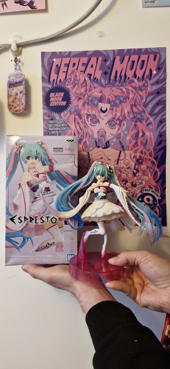 Figurine miku racing GT projet officiel