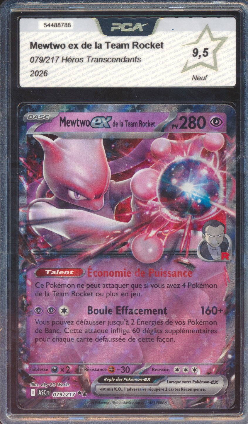 Mewtwo ex de la Team Rocket - Héros Transcendants - ME2.5 - FR - 54488788