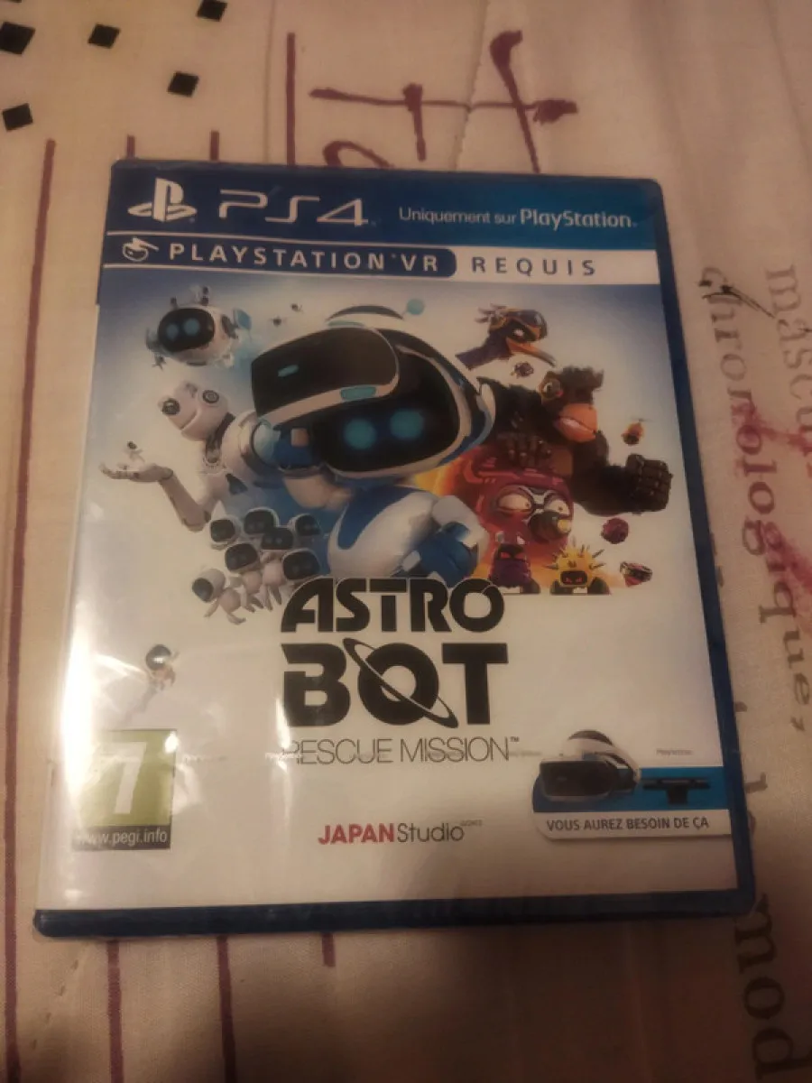 Jeu PS4 Astro Bot Rescue Mission neuf ps vr