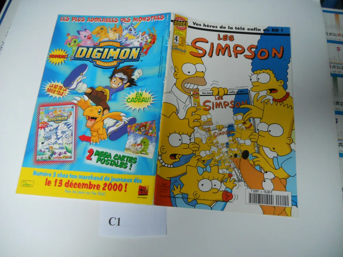 Les Simpson N° 4 : " Vos Héros De La Télé Enfin En Bd ! " - Comics Bongo /// Tbe ///C1