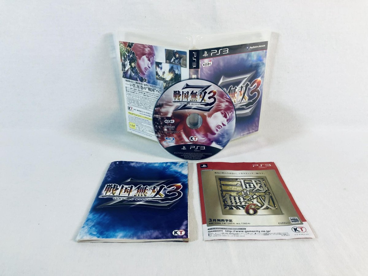 Sengoku Musou 3 Z PS3 JAP Jeu Complet Très bon état