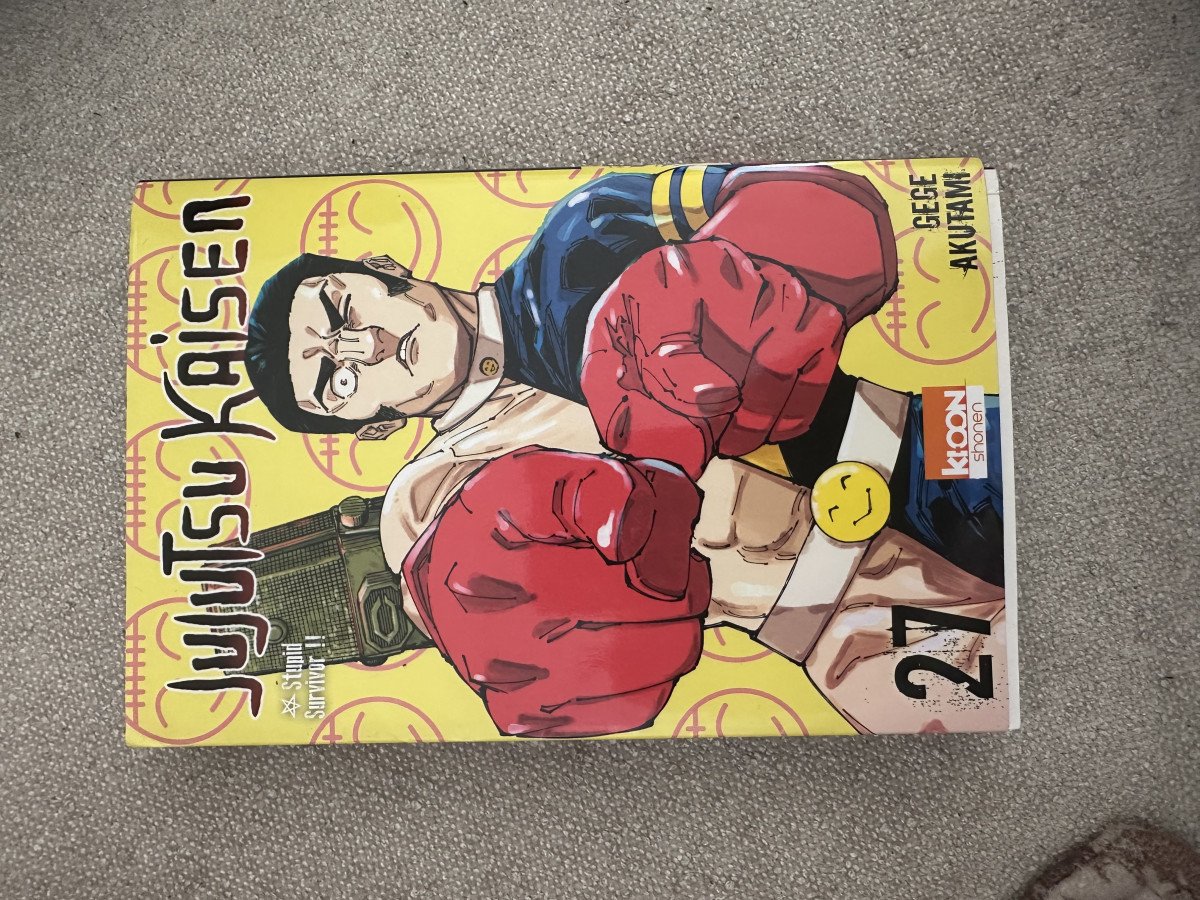 Jujutsu Kaisen – Lot de 4 mangas – Tomes 27 à 30 – Comme neufs