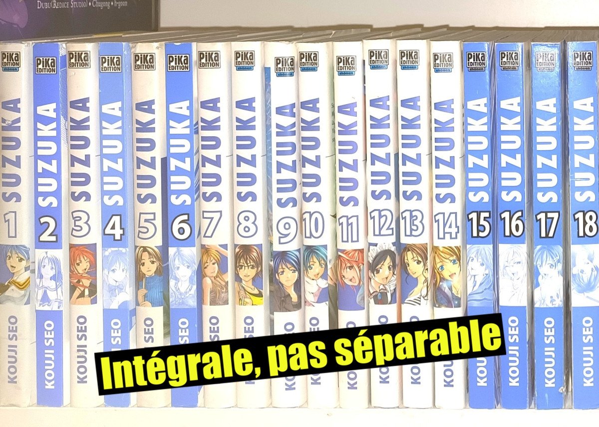 Suzuka : 1 à 18 (intégrale)
