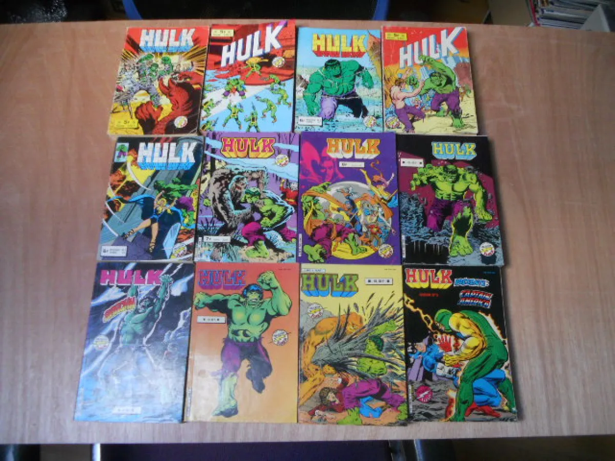 Hulk Aredit Pocket Recueil Lot De 24 Bd en 12 recueils Du 1 Au 29