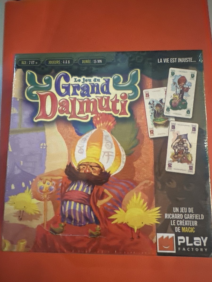 Jeu société le grand dalmuti neuf blister