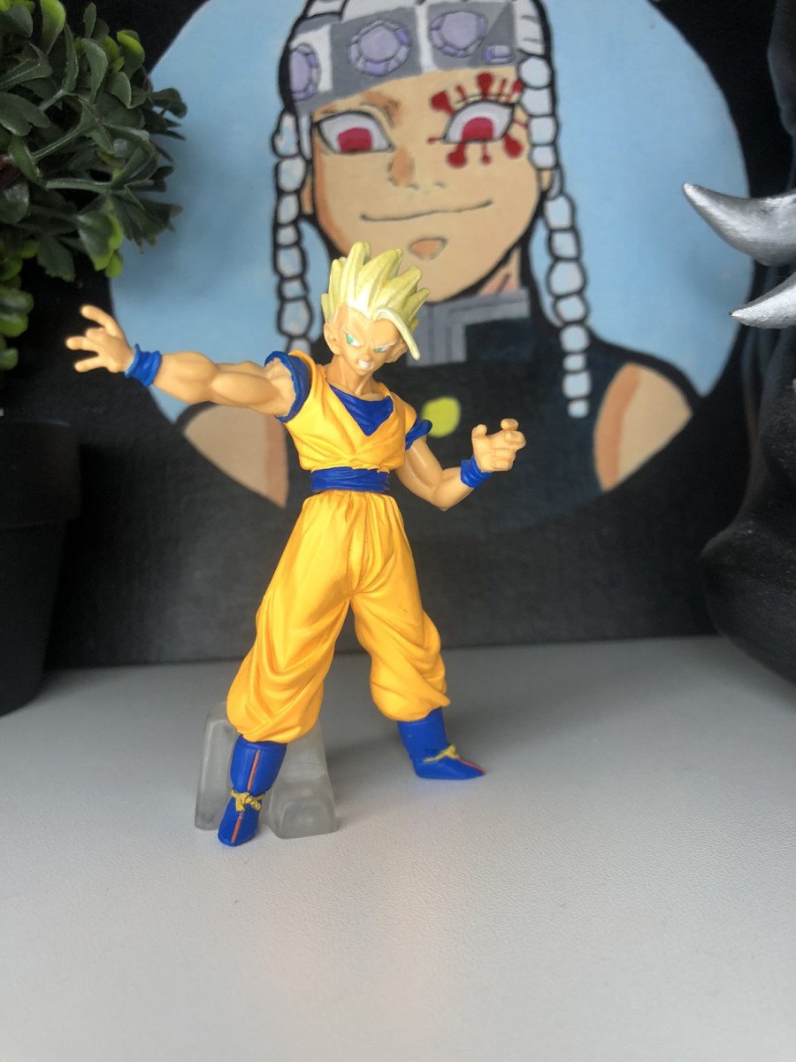 Figurine Gashapon Dragon Ball Z - Son Gohan SSJ Arc Buu HG Bandai Vintage (ultra rare !)