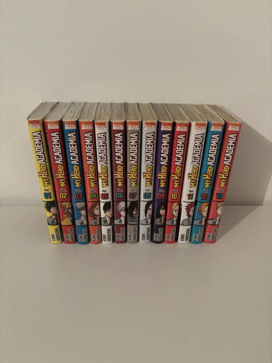Lot My Hero Academia 1 à 13 – Ki-oon – manga shonen – bon état