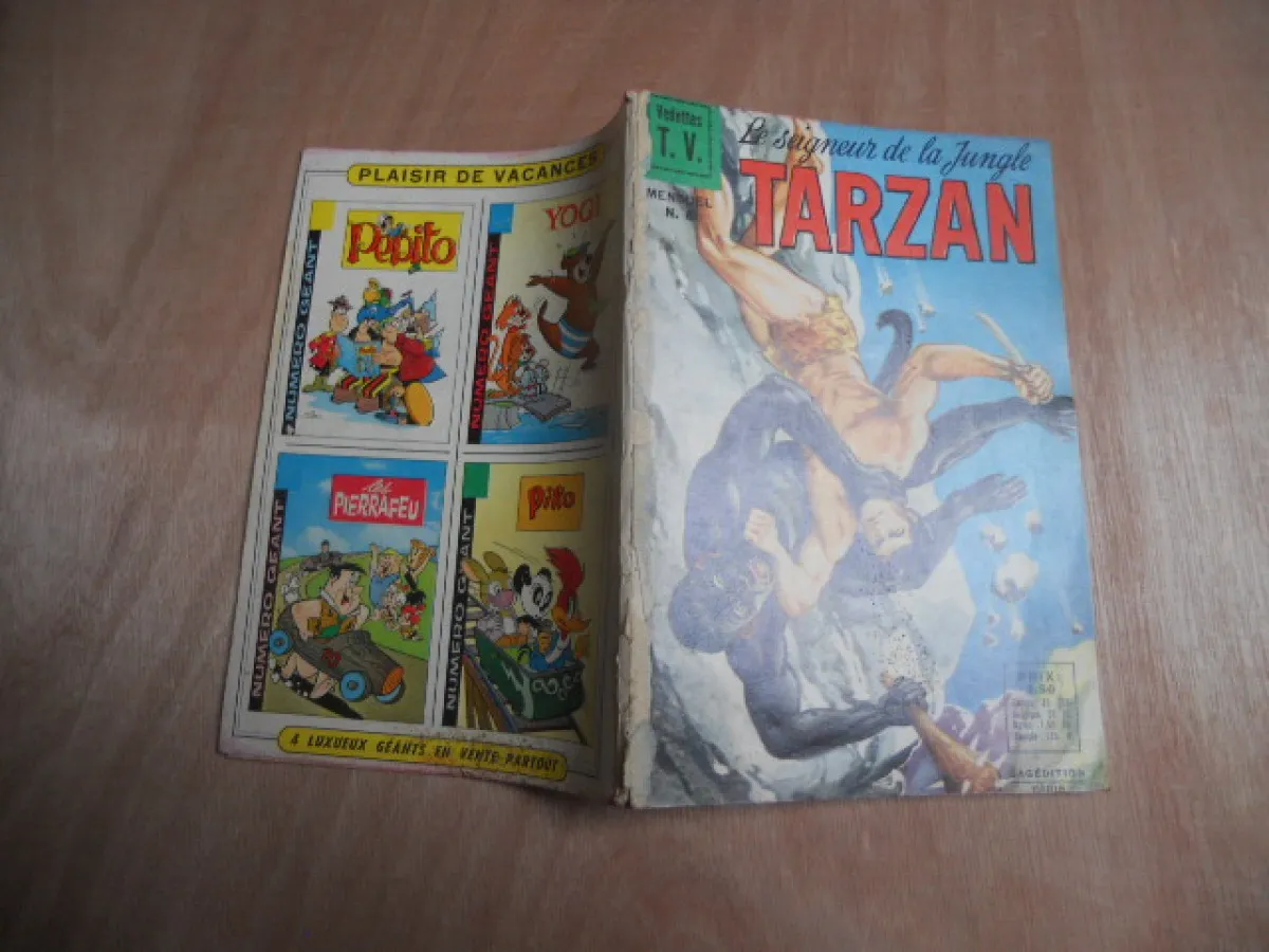 Tarzan Vedettes Tv Mensuel N° 6 sagedition