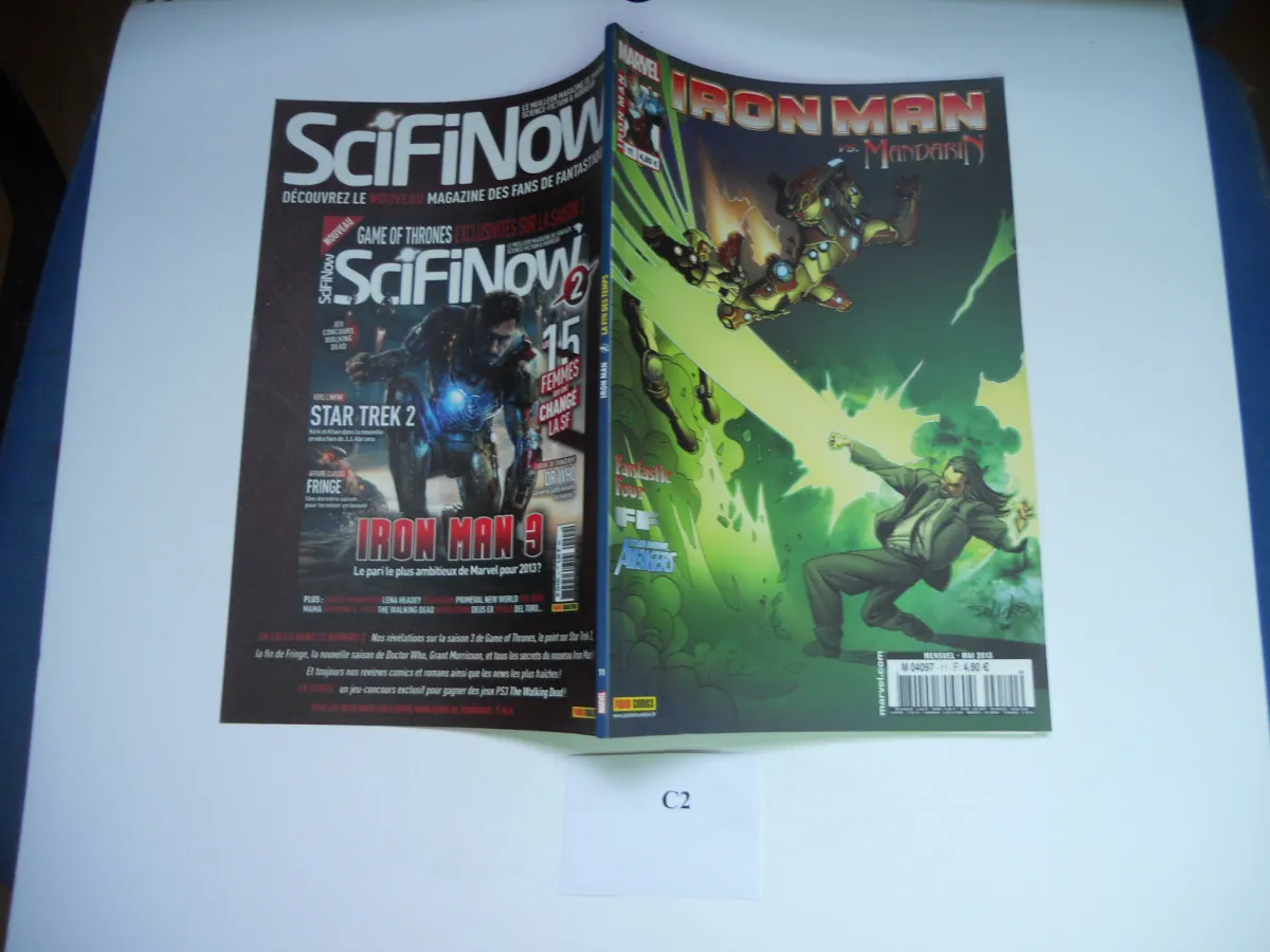 Iron Man N° 11 : " La Fin Des Temps " ( Iron Man + Fantastic Four + Fondation Du Futur + The New Avengers ) TBE