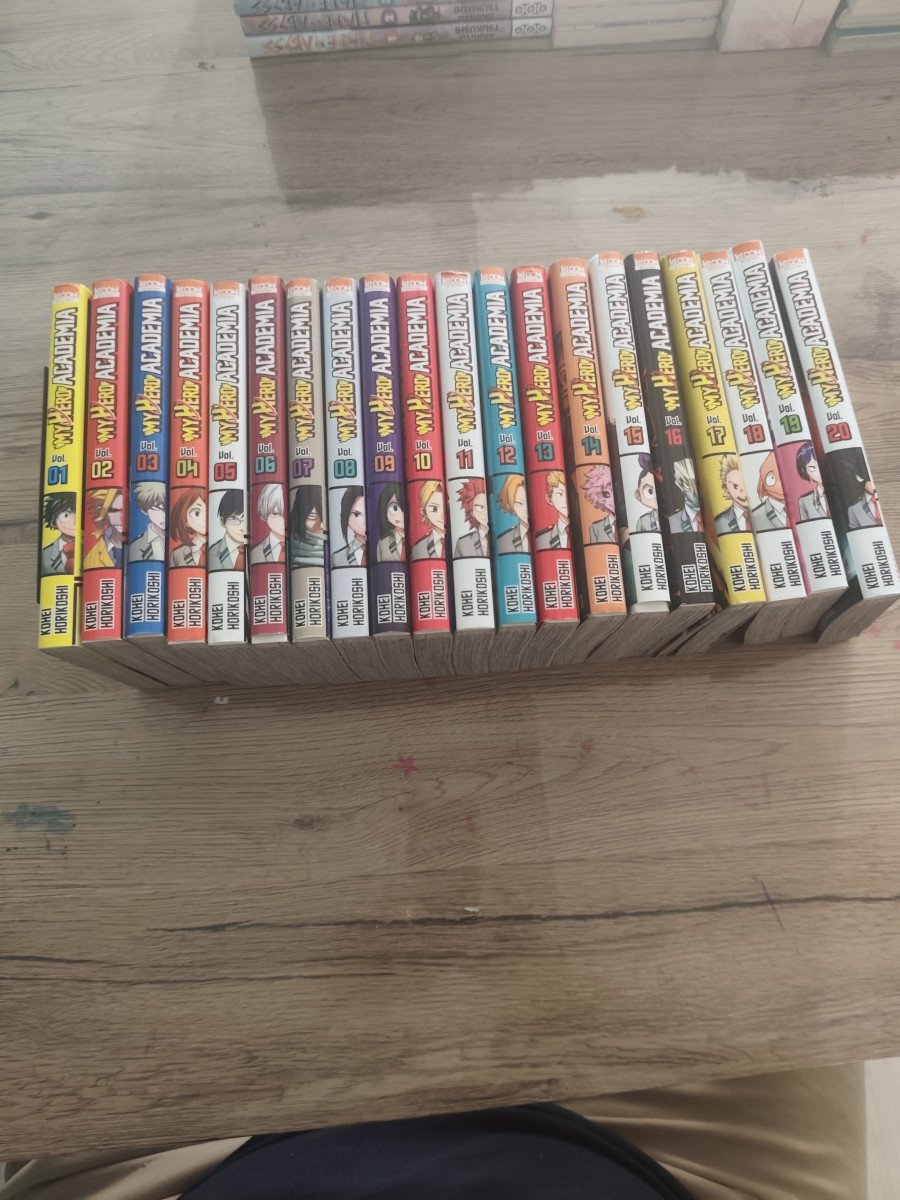 My Hero Academia 1 à 20