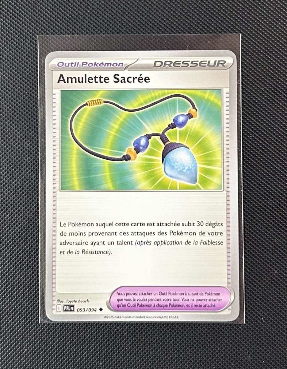 Carte Pokémon - Amulette Sacrée 93/94 - Flammes Fantasmagoriques