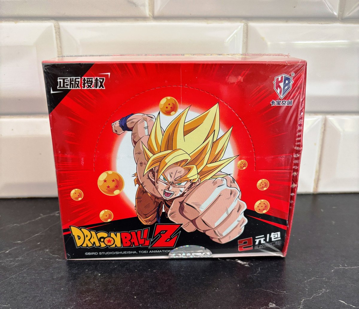 Display DRAGON BALL Z 30 Boosters 90 Cartes à collectionner TOEI ANIMATION NEUF