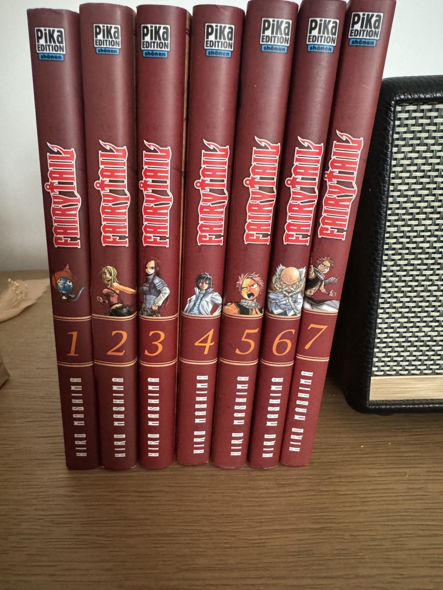 Fairy tail Tome 1-7