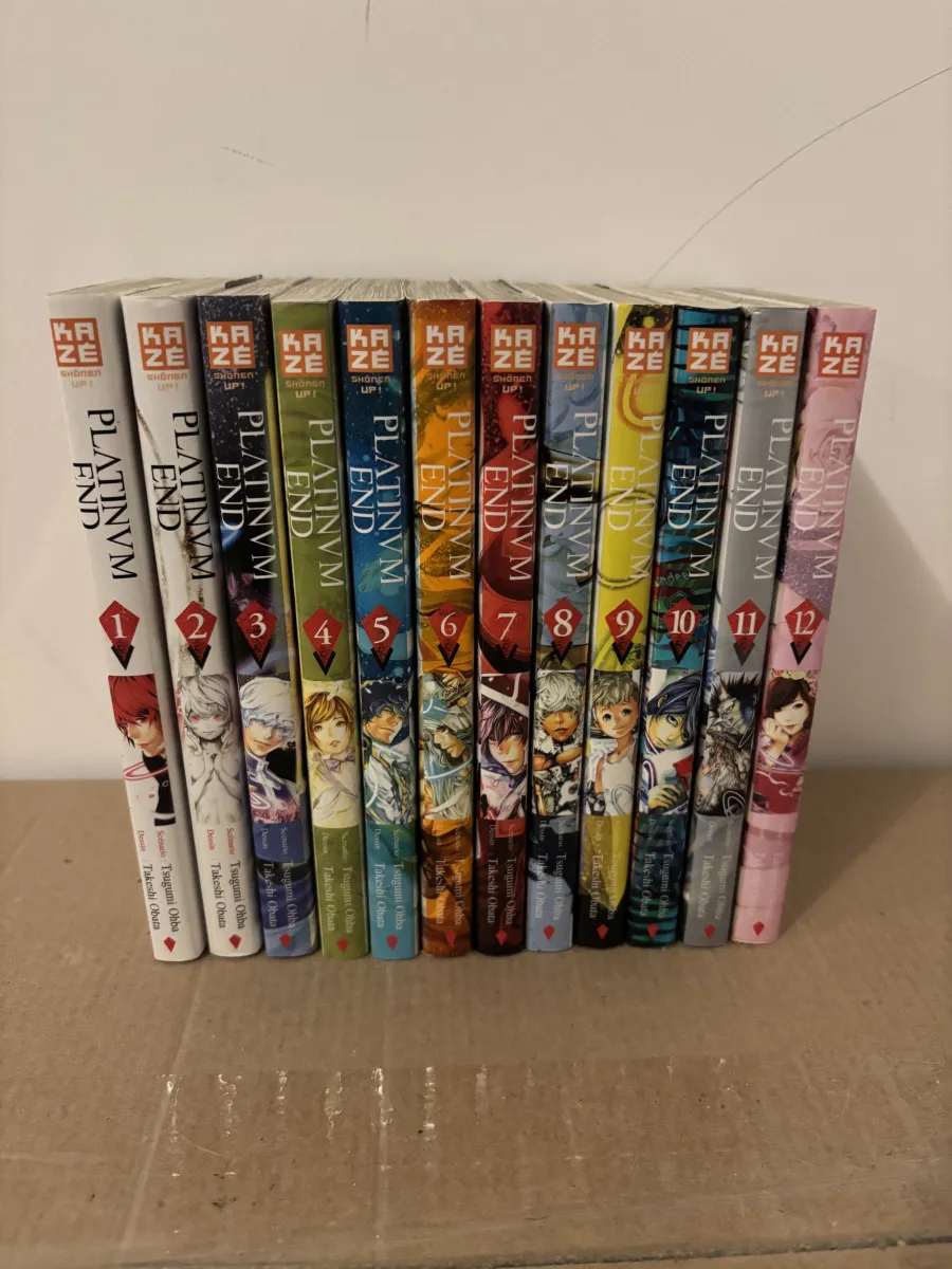 Lot Platinum End – tomes 1 à 12 – Édition Kazé – Bon état