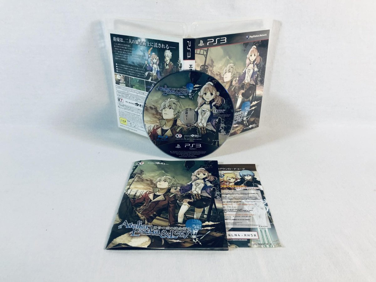Atelier Escha & Logy Alchemists of the Dusk Sky PS3 JAP Jeu Complet Très bon état