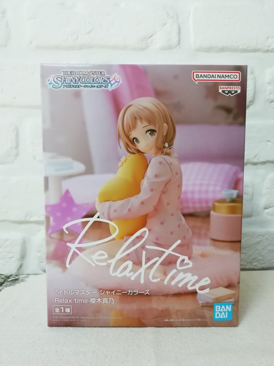 Figurine The Idolmaster Shiny Colors Mano Sakuragi Relax Time