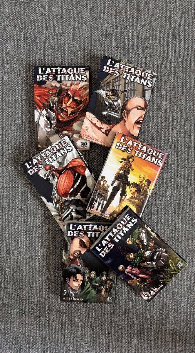 Mangas L’Attaque des Titans
