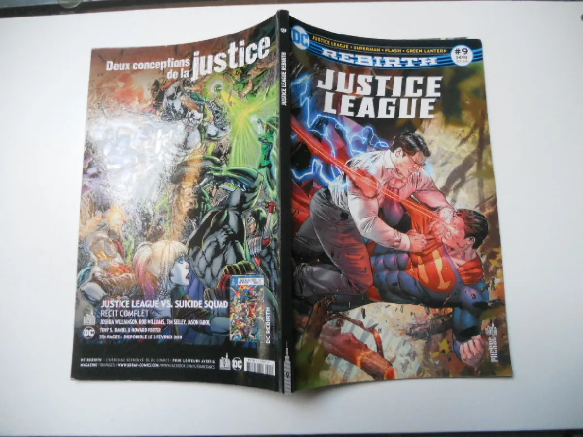 Justice League Rebirth N°9 (Fev 2018) TBE