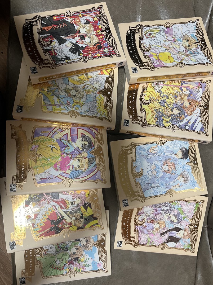 Mangas Cardcaptor Sakura entier tomes 1 - 9