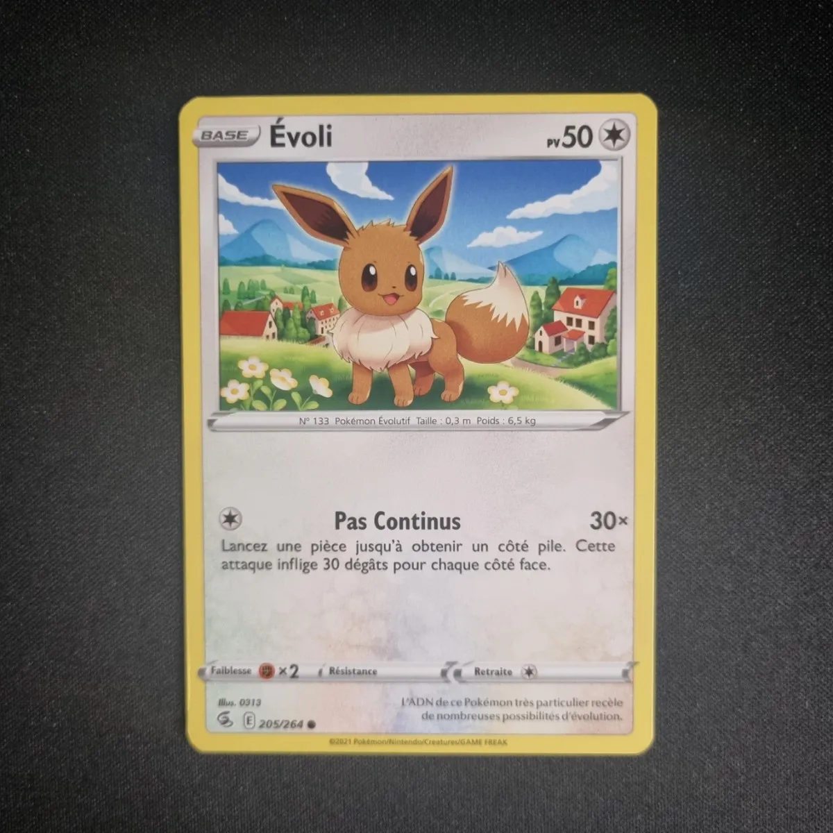 Carte Pokemon : Evoli - Poing de Fusion