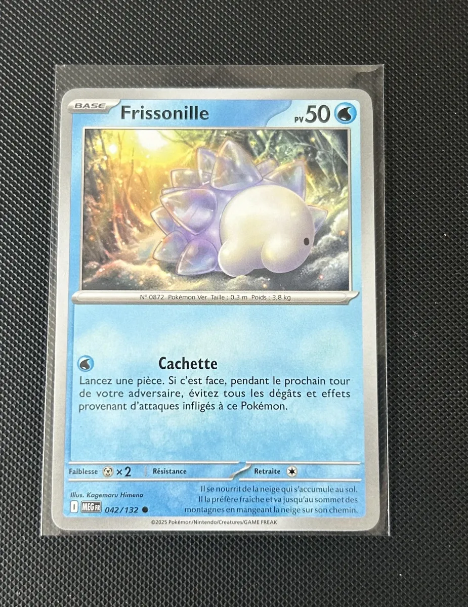 Carte Pokémon - Frissonille 42/132 - Méga Évolution
