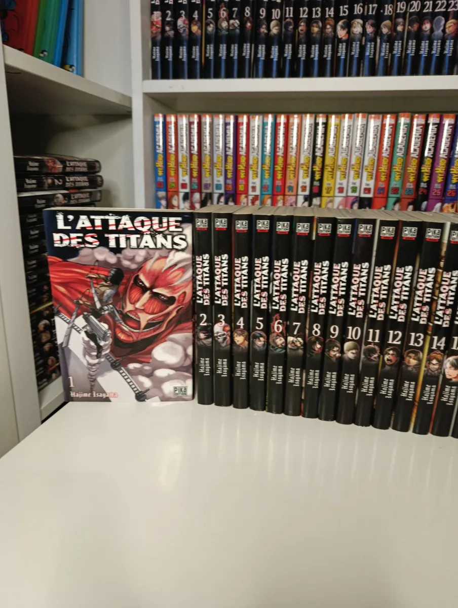 1 à 22 l'attaque des titans
