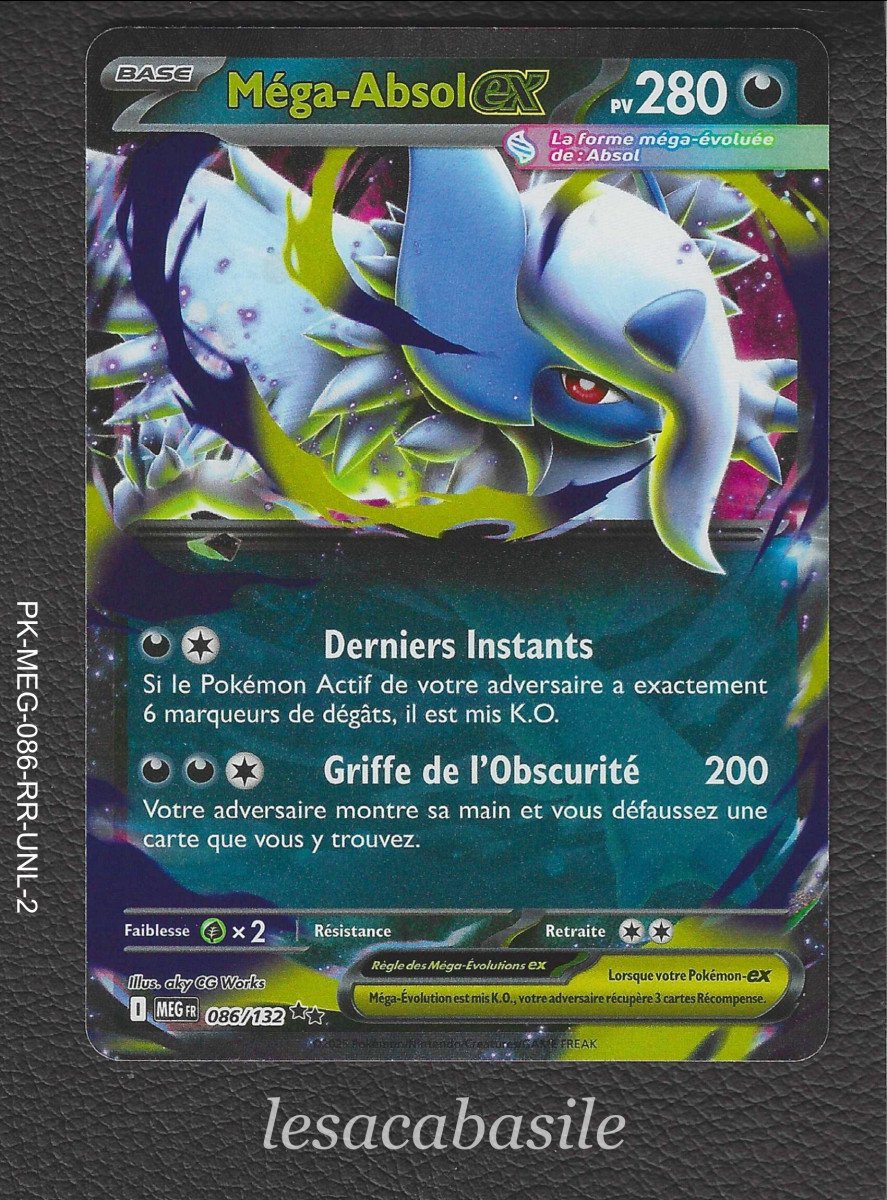 Méga-Absol ex 086/132 RR - ME01 - Méga Evolution (2025)