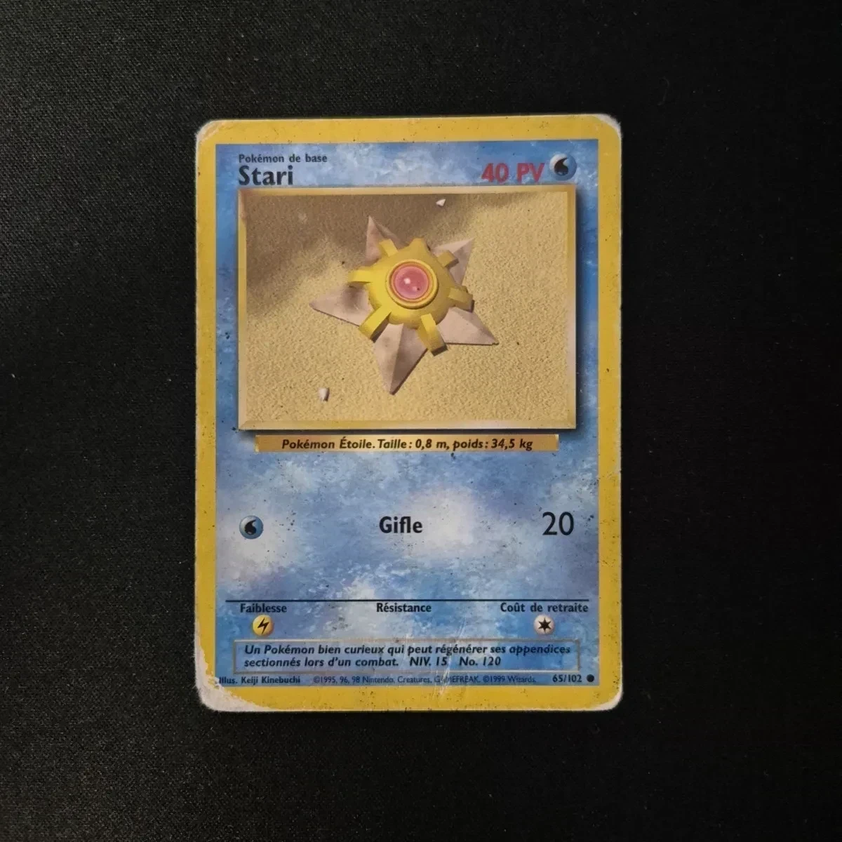 Carte Pokemon : Stari - Set de Base