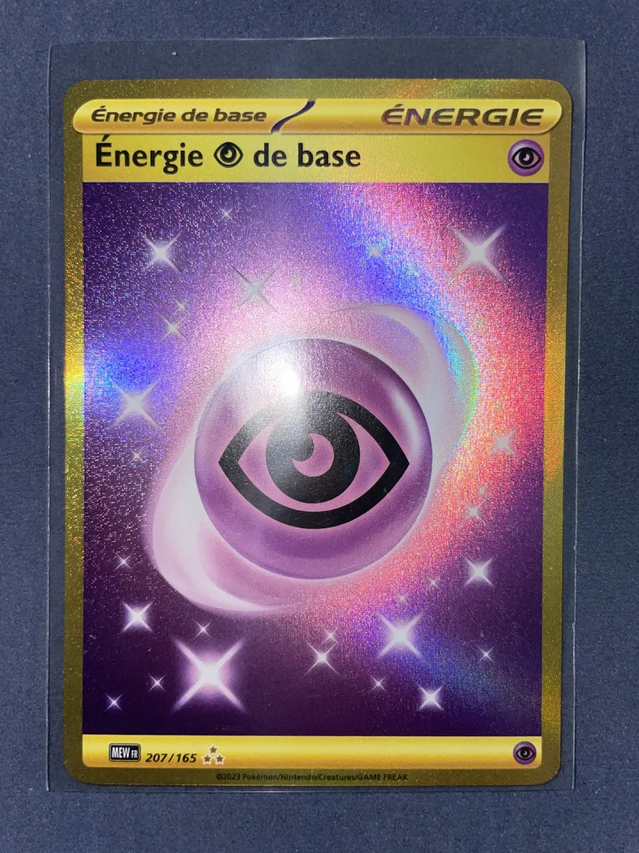 Énergie Psy Gold 207/165 Pokémon 151