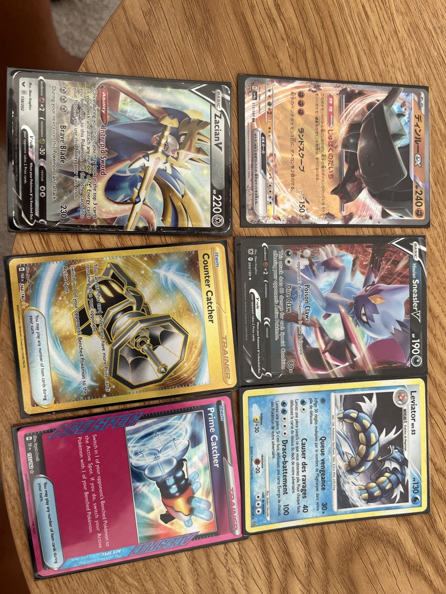 Lot cartes Pokémon