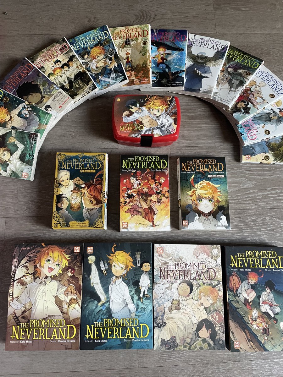 The promised nerverland intégrale collector