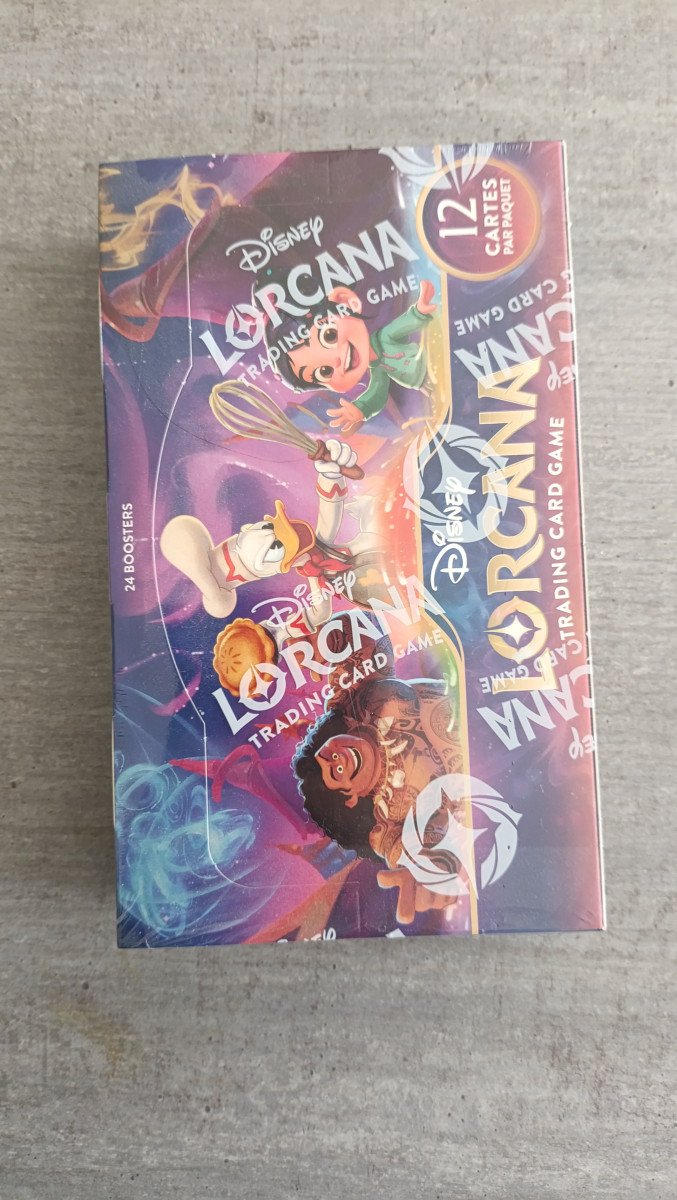 Display - DISNEY - Lorcana - Trading Cards Game - Boite de 24 Boosters Lorcana Chapitre 5 - Ciel scintillant - FR - scellés