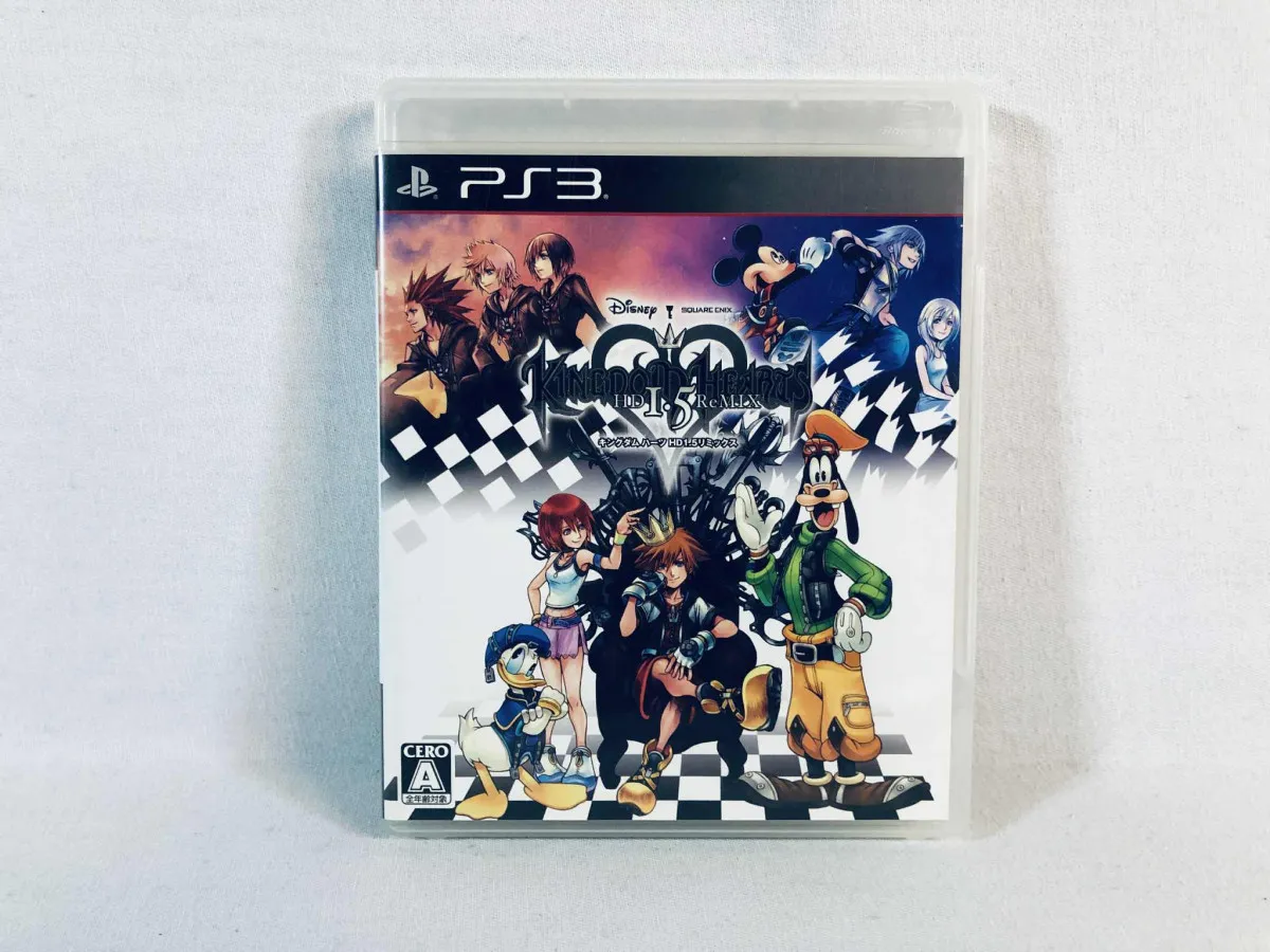 Kingdom Hearts HD 1.5 ReMIX PS3 JAP Jeu Complet Très bon état