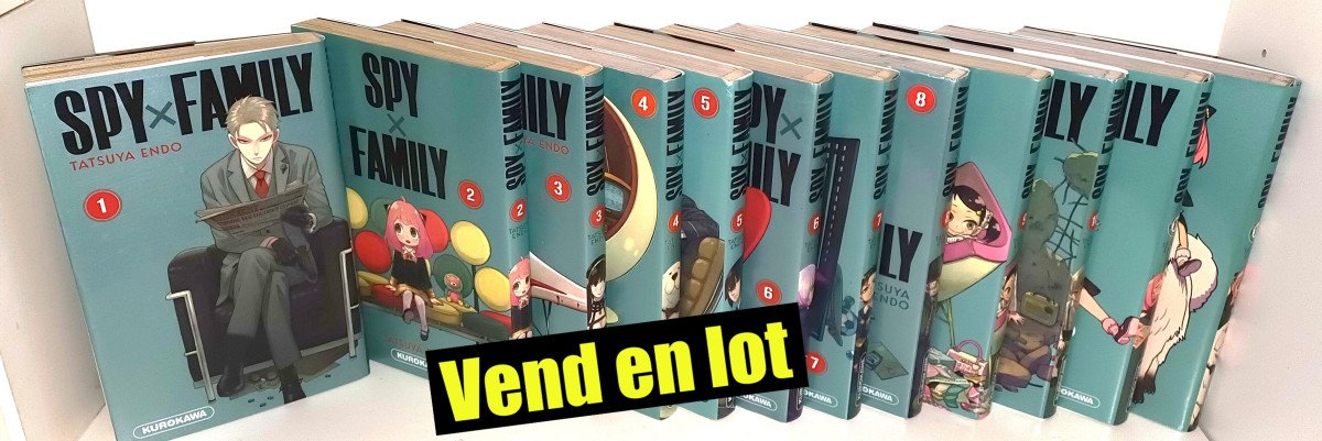 Spy X family : 1 à 12 (sur 15)
