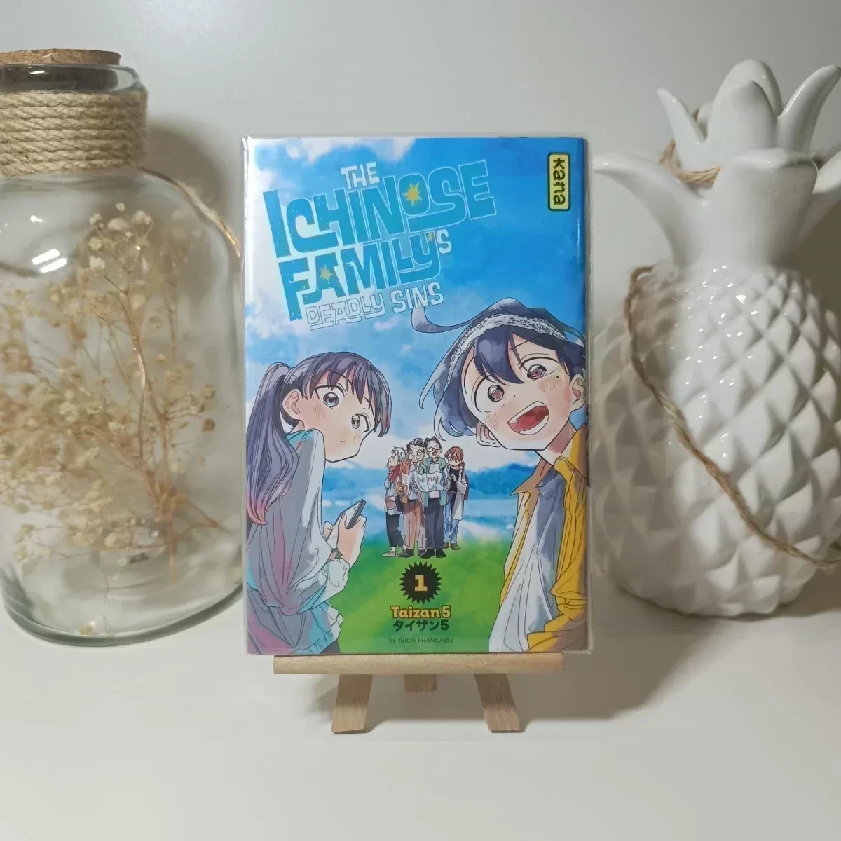 Manga the ichinose family's deadly sins tome 1 édition limitée exclusive pop up store