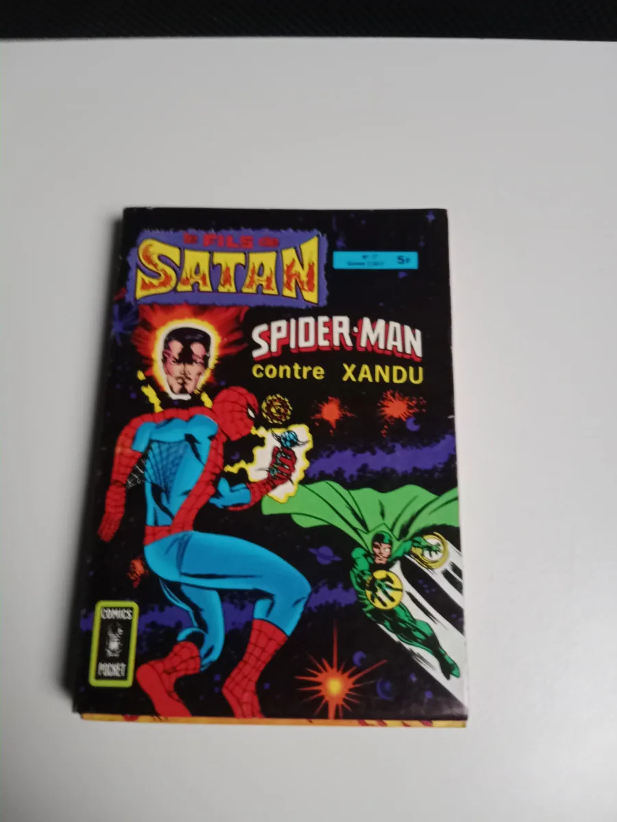 Le Fils De Satan N°17 "Spider-Man Contre Xandu / aredit  1980 TBE