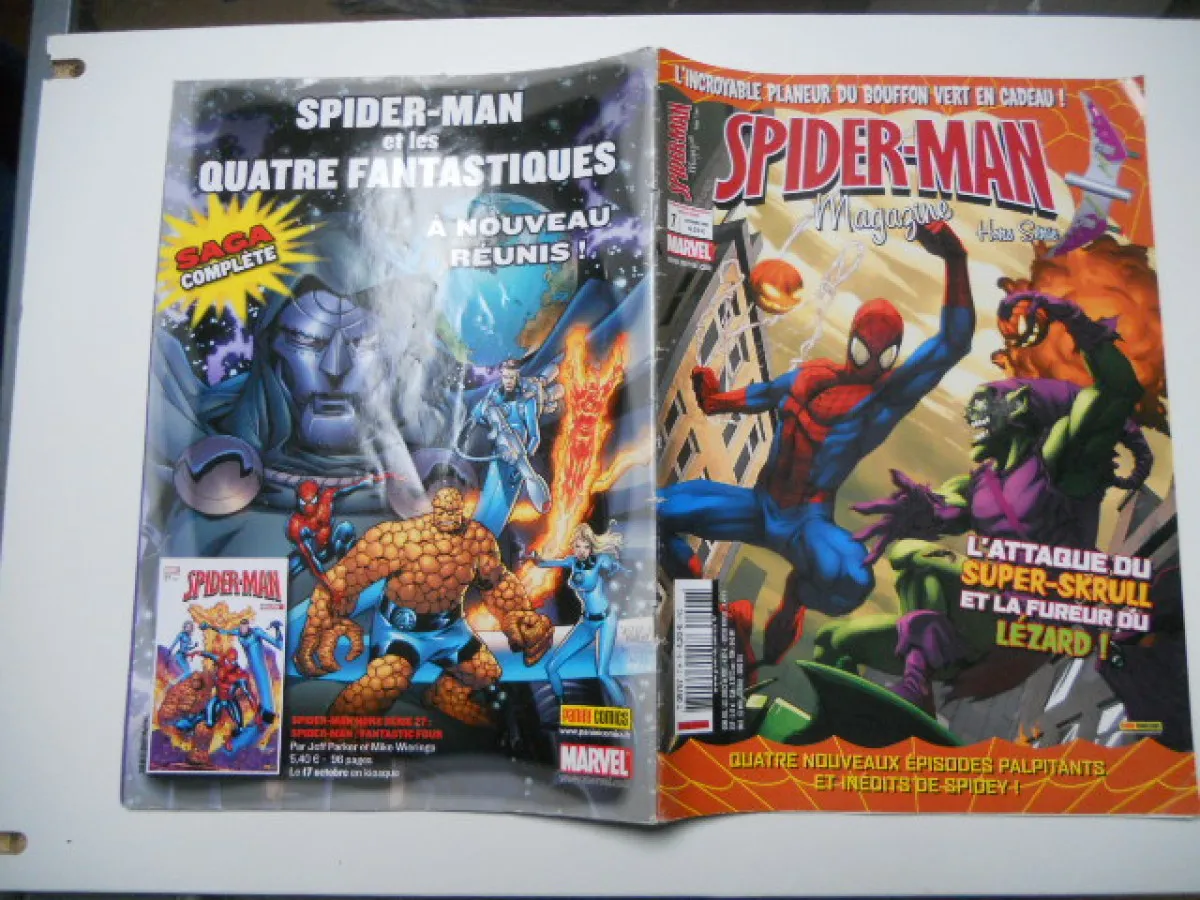 Spiderman Magazine Hors Serie N°7 + Poster Octobre 2008 Marvel