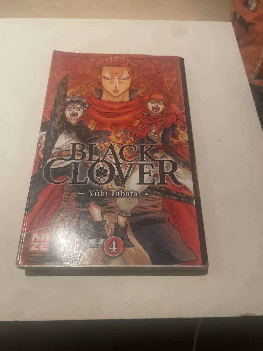 Manga black clover tome 4