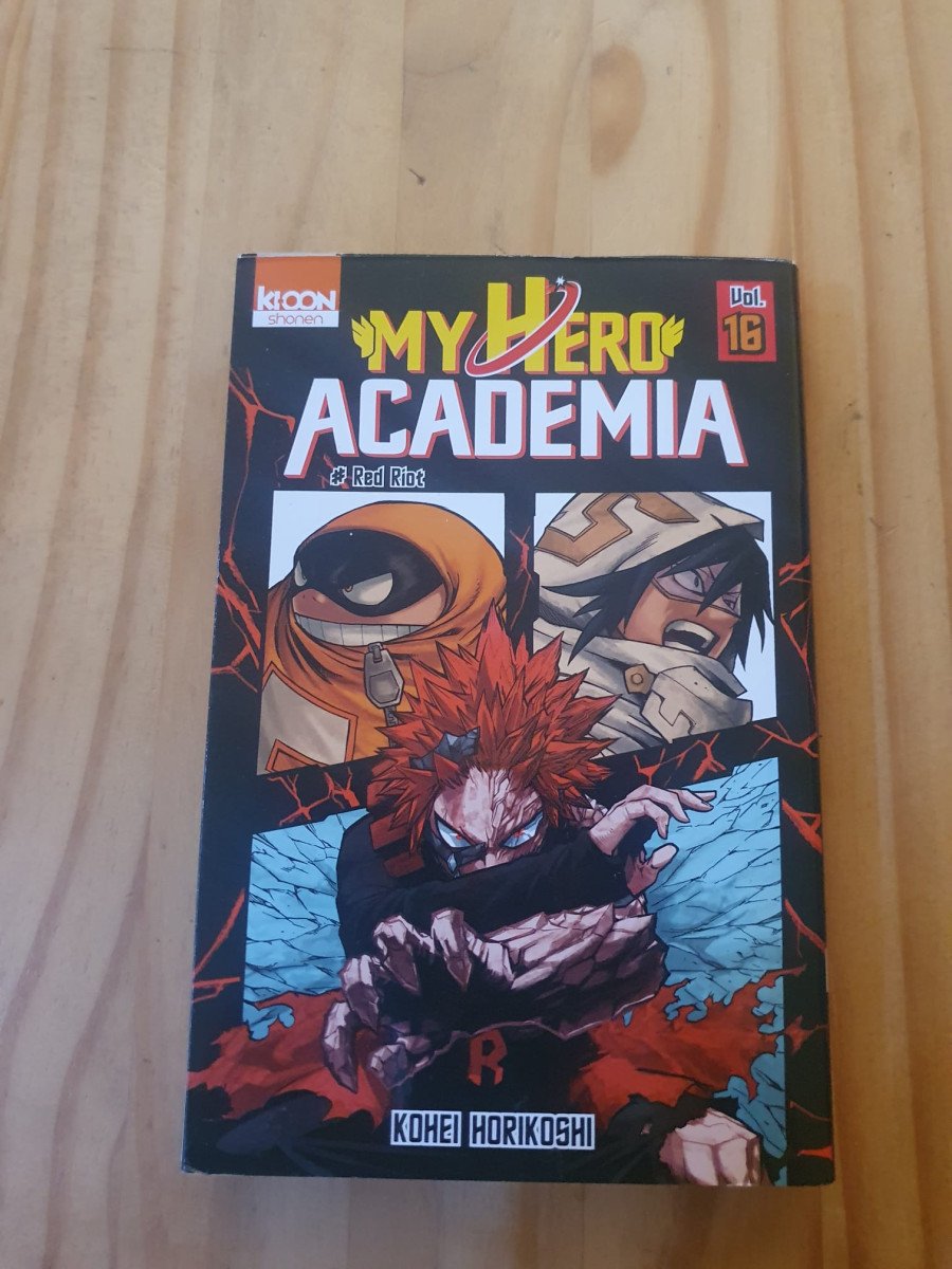 My hero academia tome 16