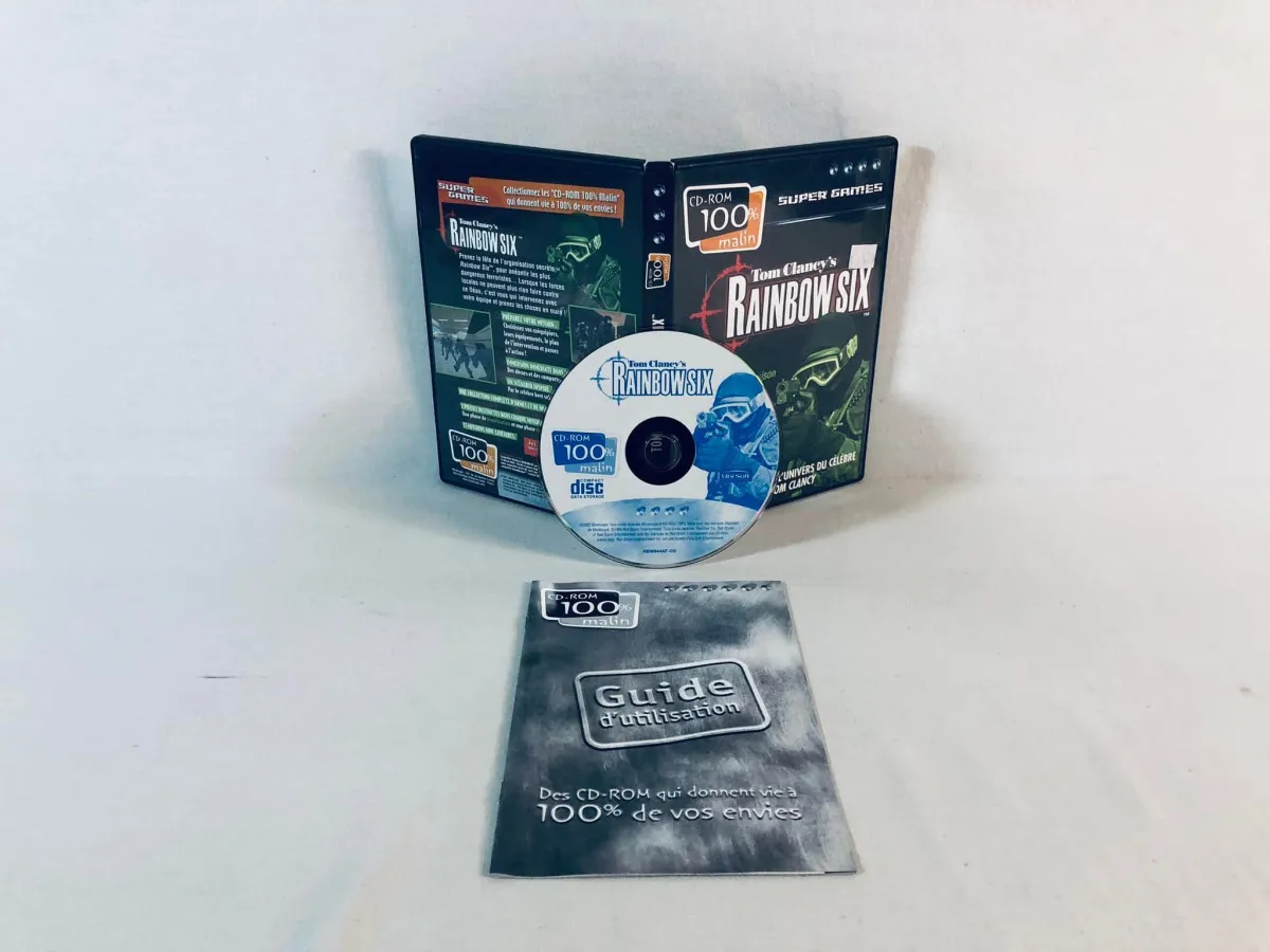 Rainbow Six PC FR Jeu Complet Très bon état