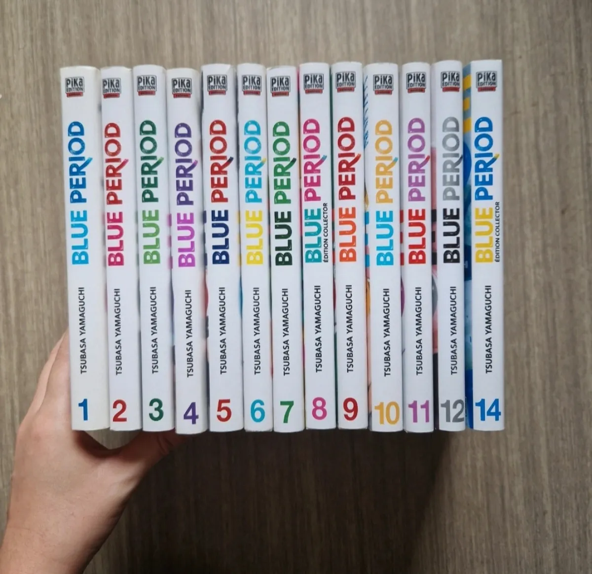 Tome 1 à 14 de blue period sans tome 13.