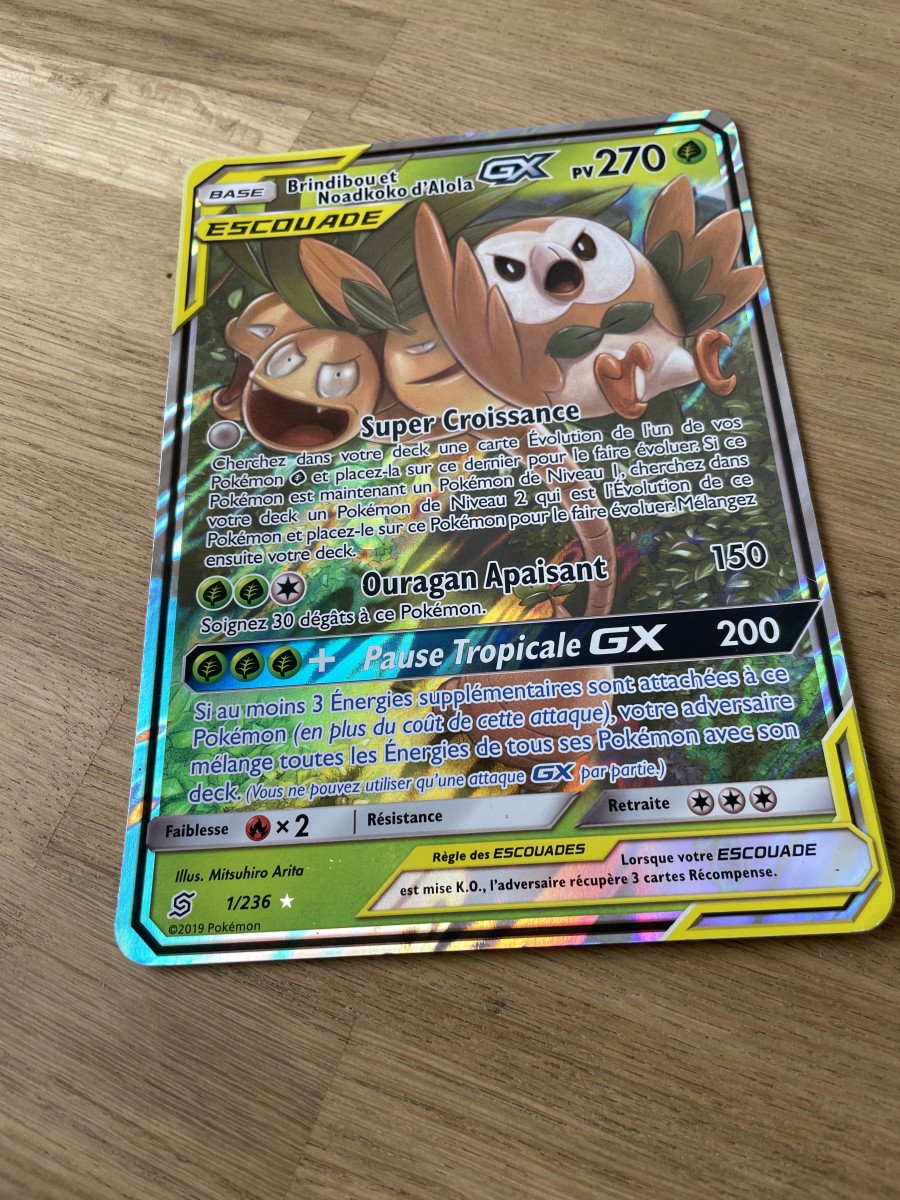 Carte jambo Brindibou et Noadkoko d’Alola